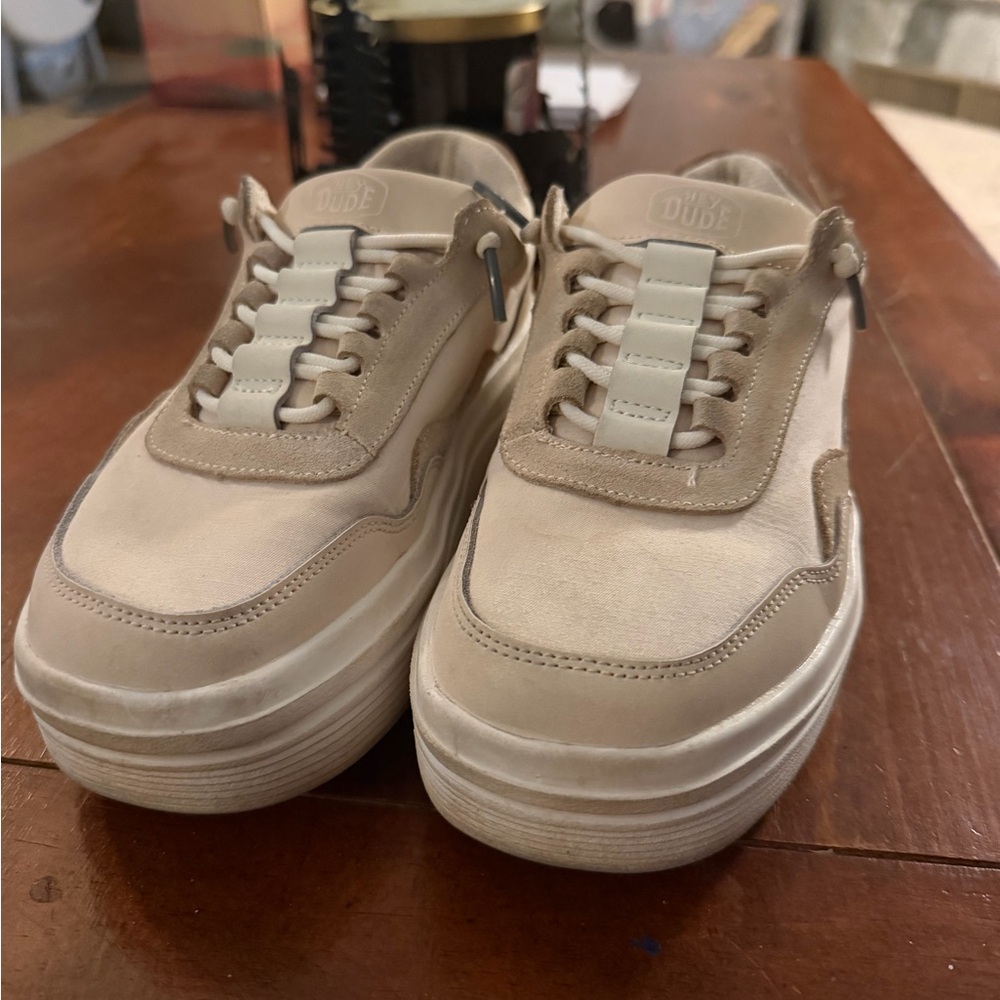 Hey Dude Platform Sneakers